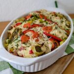 Maultaschen-Gemüse-Auflauf