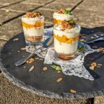 Pfirsich-Mascarpone-Dessert